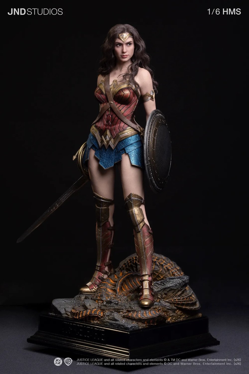 JND STUDIOS 1/6 HMS DC JL ワンダーウーマン 別アングル